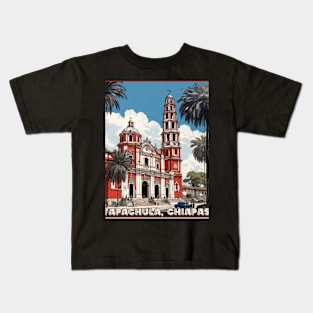 Tapachula Chiapas Mexico Travel Vintage Poster Kids T-Shirt